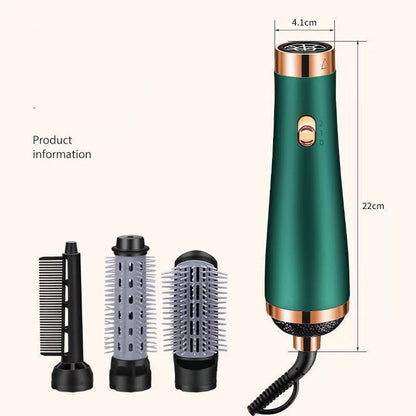 Hair Dryer Multifunctional Three-In-One High-Power Hair Dryer Curling Iron Hair Straightener Gift